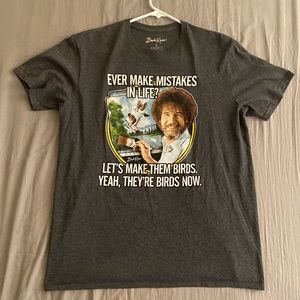 Bob Ross Birds T Shirt